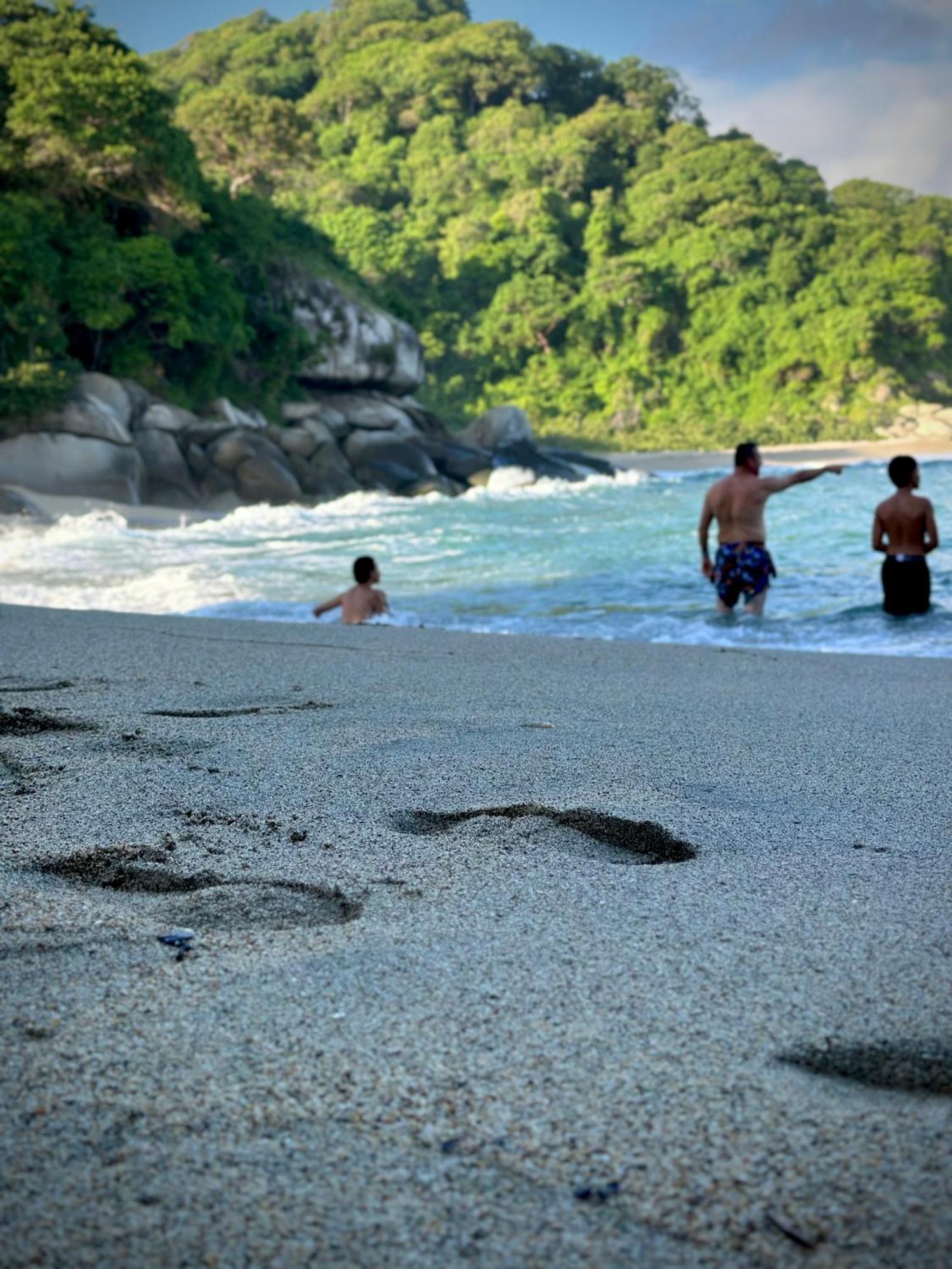Eco Hotel Amanecer Tayrona El Zaino Exteriér fotografie