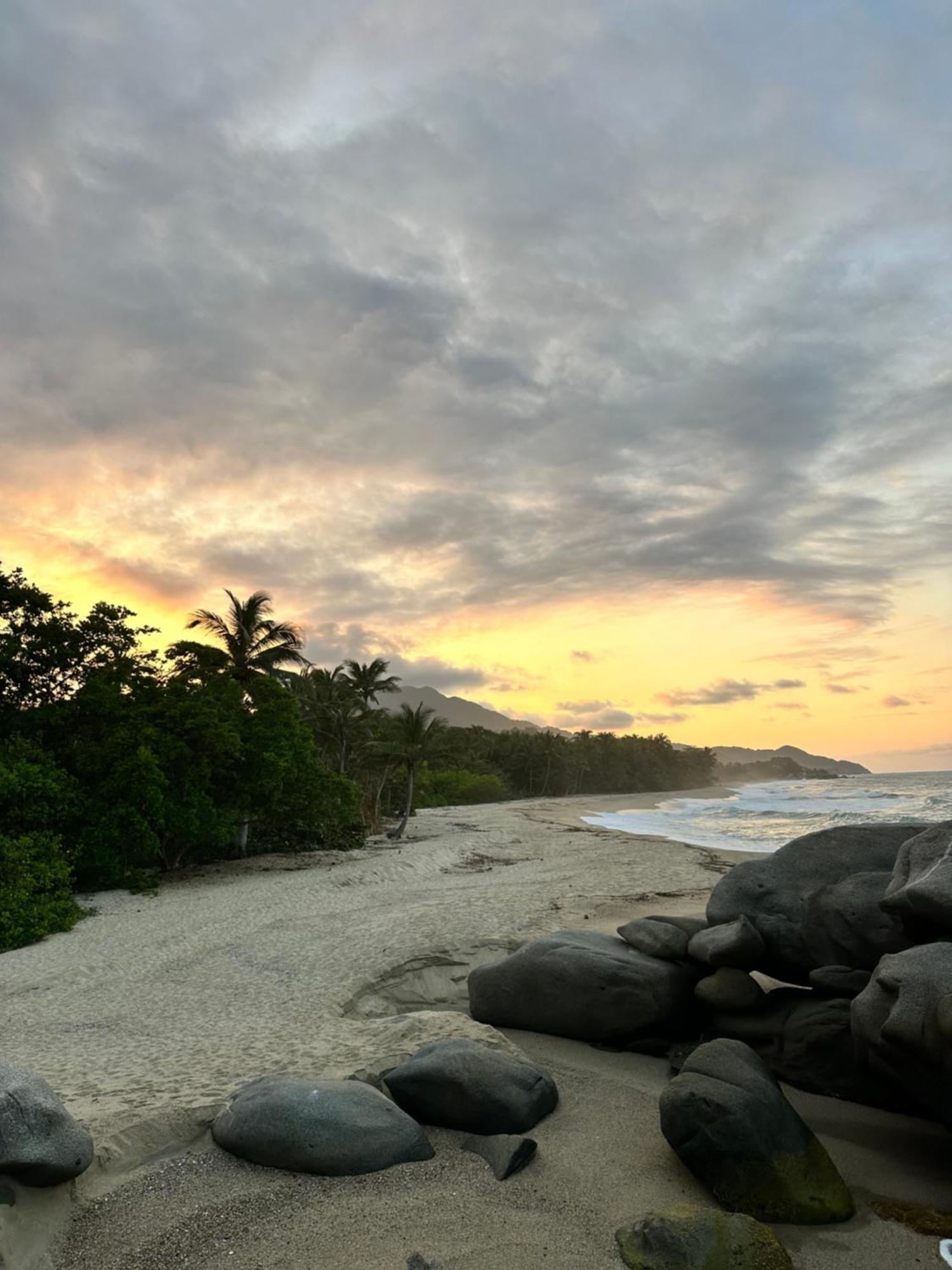 Eco Hotel Amanecer Tayrona El Zaino Exteriér fotografie