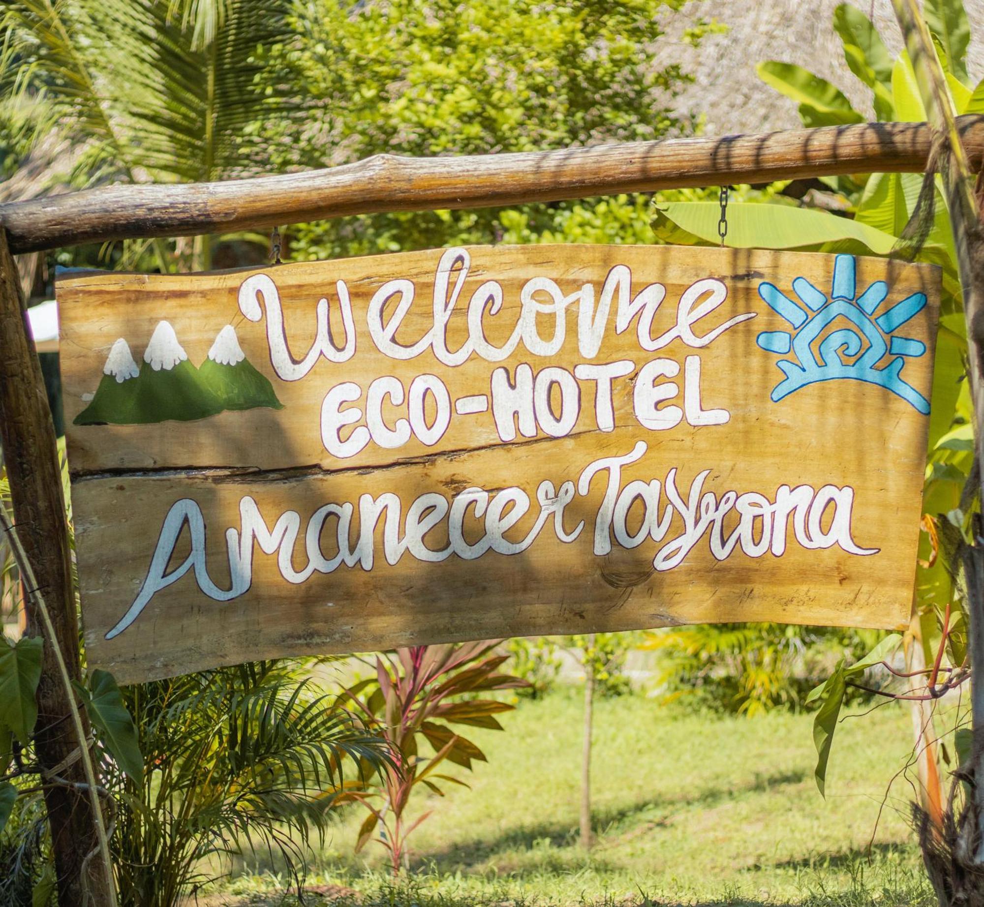 Eco Hotel Amanecer Tayrona El Zaino Exteriér fotografie